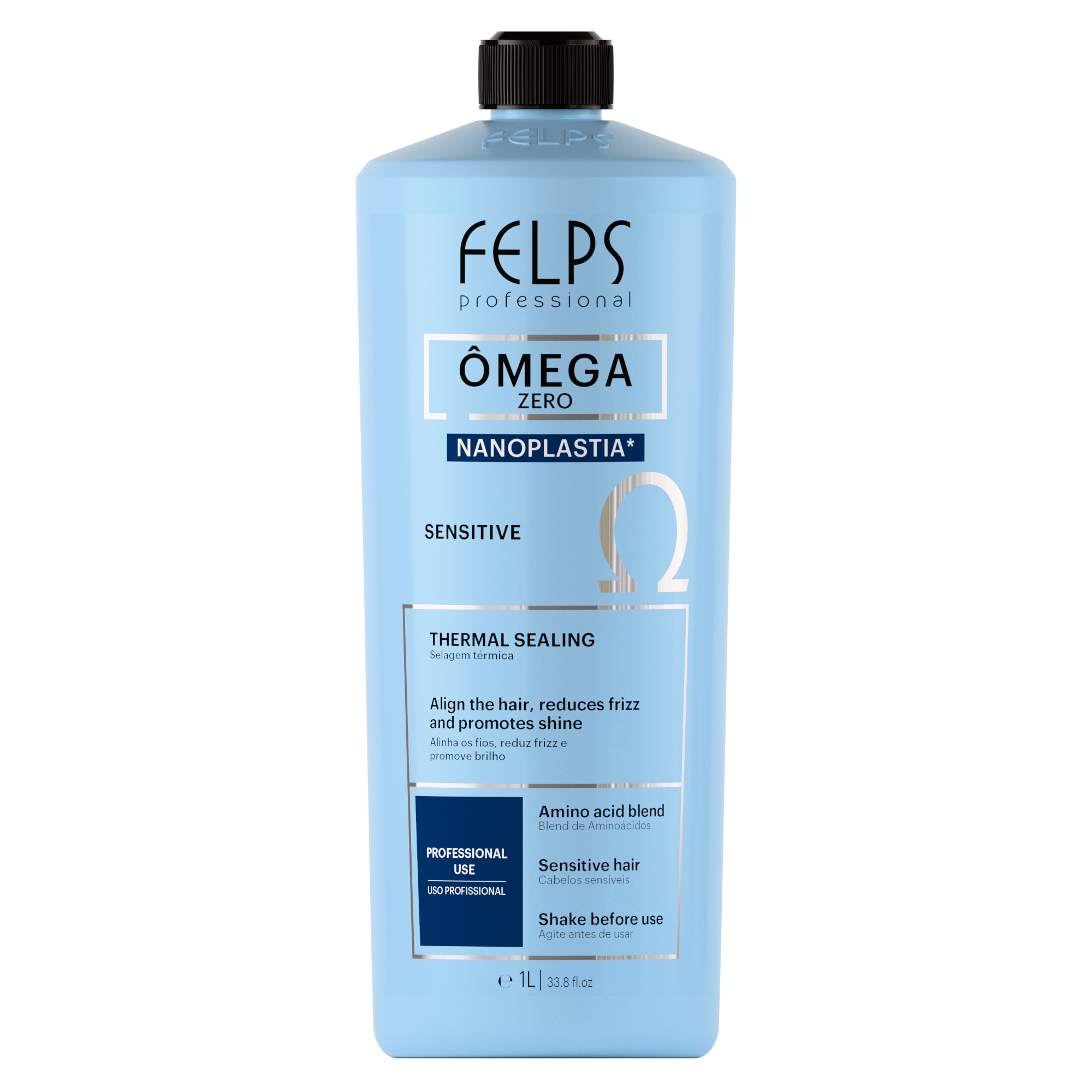 トリートメント nanapeto Omega Zero Nanoplastia Sensitive 1L / 33.8fl.oz – Felps