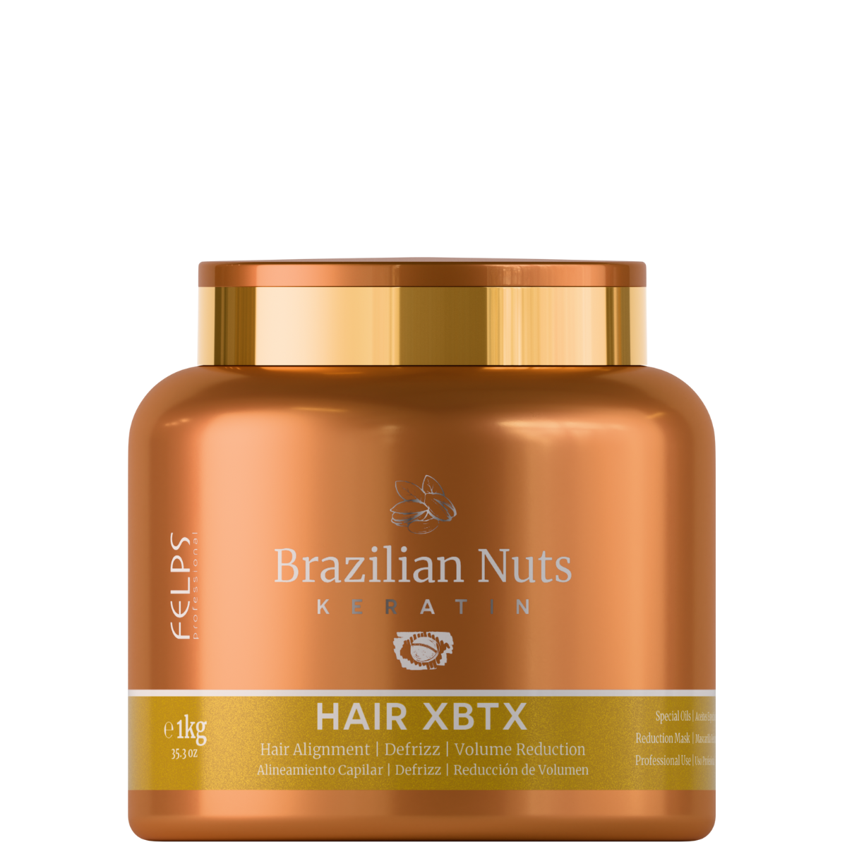 Brazilian Nuts Smoothing Mask 1Kg / 35.2 fl.oz