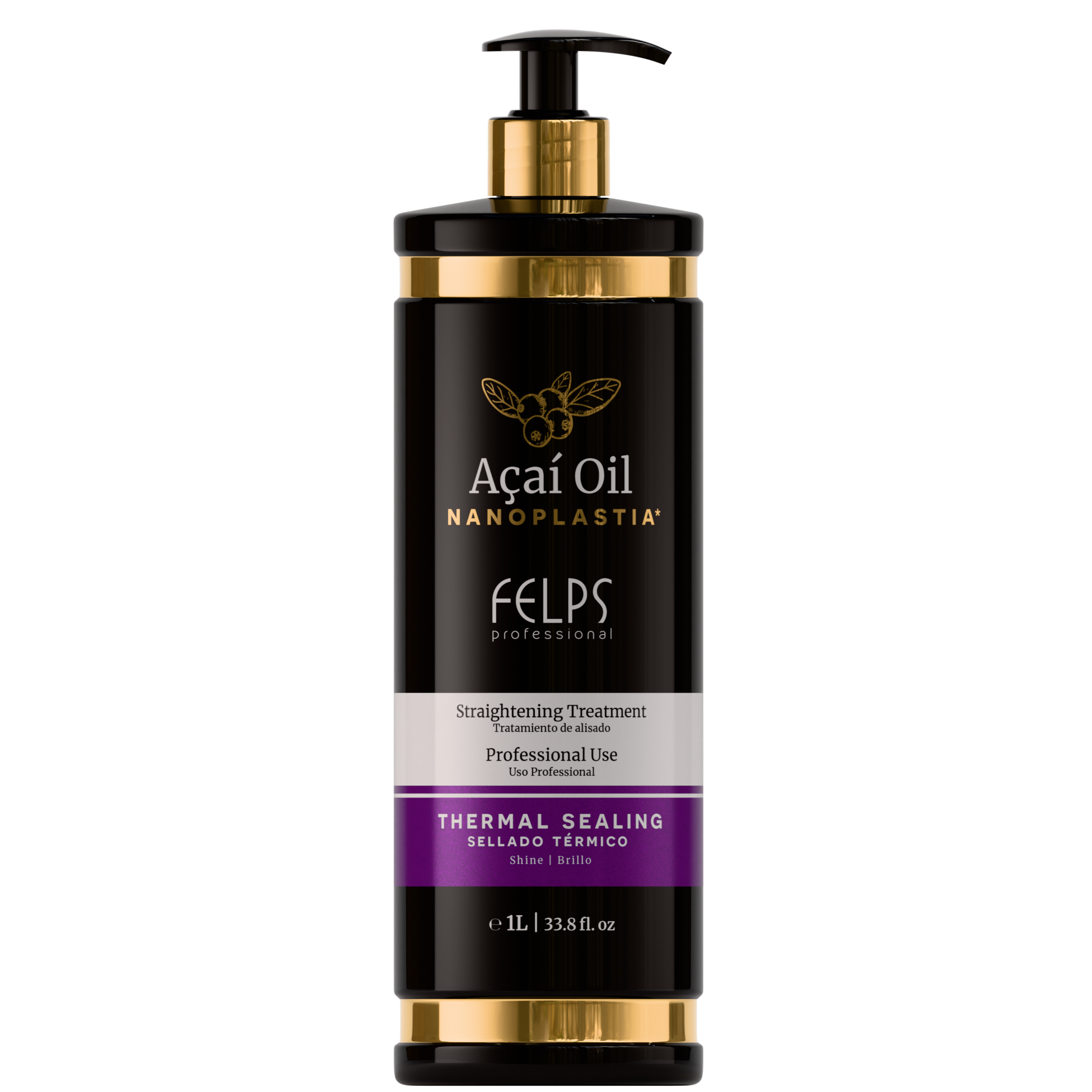 Omega Zero Acai Oil Nanoplastia Thermal Sealing 33.8FL.OZ