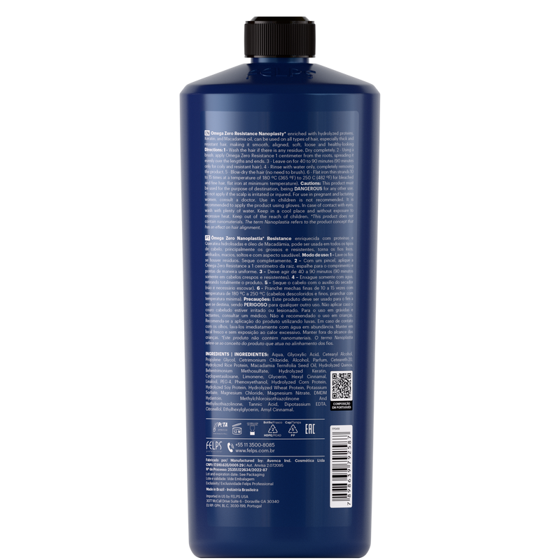 Omega Zero Resistance Nanoplastia 33.8fl.oz